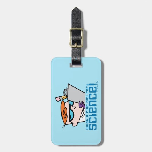Dexter - Wat een mooie dag voor de wetenschap! Bagagelabel (Voorkant verticaal)