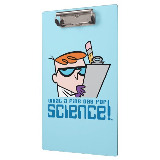Dexter - Wat een mooie dag voor de wetenschap! Klembord (Links)