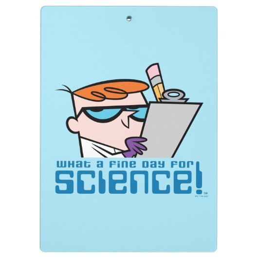 Dexter - Wat een mooie dag voor de wetenschap! Klembord (Achterkant)