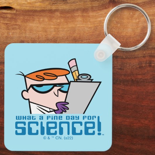 Dexter - Wat een mooie dag voor de wetenschap! Sleutelhanger (Achterkant)