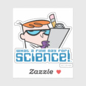 Dexter - Wat een mooie dag voor de wetenschap! Sticker (Vel)