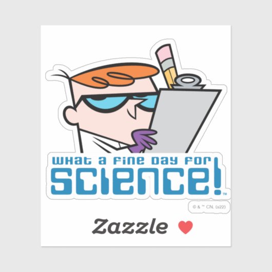 Dexter - Wat een mooie dag voor de wetenschap! Sticker (Vel)