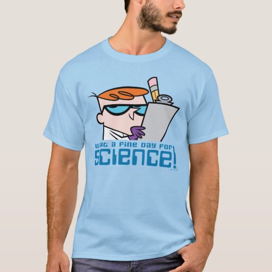 Dexter - Wat een mooie dag voor de wetenschap! T-shirt (Voorkant)