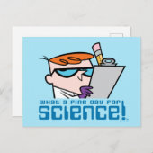 Dexter - What A Fine Day For Science! Briefkaart (Voorkant / Achterkant)
