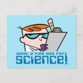 Dexter - What A Fine Day For Science! Briefkaart (Voorkant)