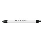 Dexter Zwarte Inkt Pen (Voorkant)