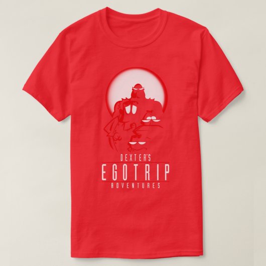 Dexters Ego Trip avonturen T-shirt (Design voorkant)