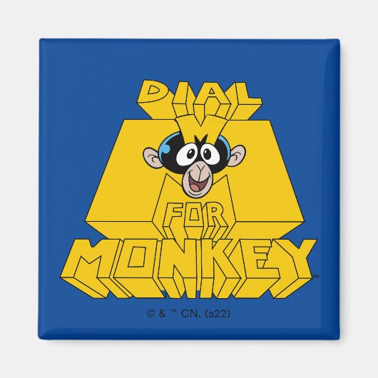 Dexter's Laboratory - Dial M for Monkey Magneet (Voorkant)