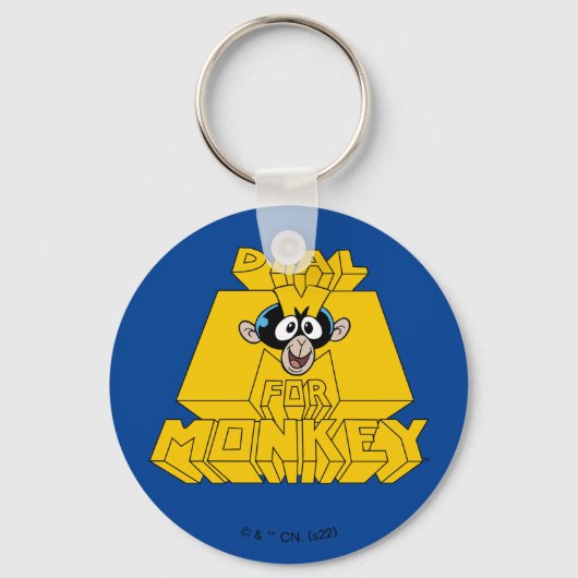 Dexter's Laboratory - Dial M for Monkey Sleutelhanger (Voorkant)