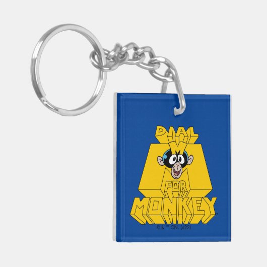 Dexter's Laboratory - Dial M for Monkey Sleutelhanger (Voorkant Links)