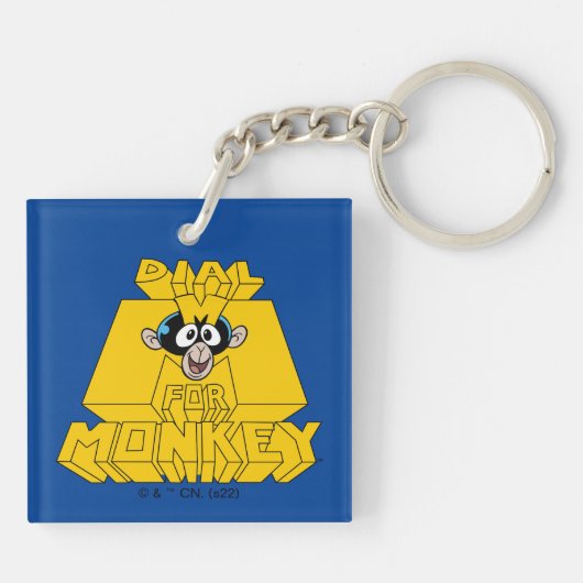 Dexter's Laboratory - Dial M for Monkey Sleutelhanger (Achterkant)