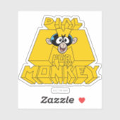 Dexter's Laboratory - Dial M for Monkey Sticker (Vel)