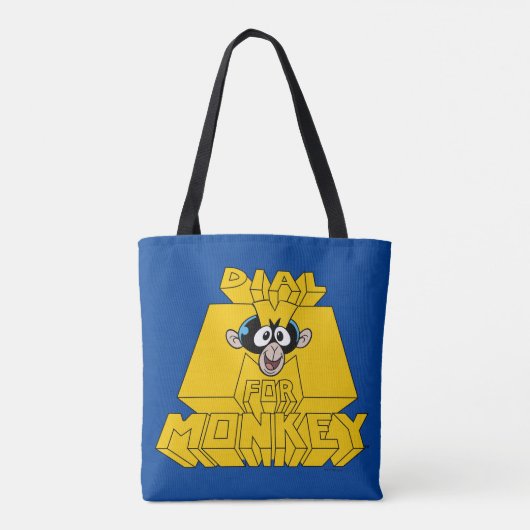 Dexter's Laboratory - Dial M for Monkey Tote Bag (Achterkant)