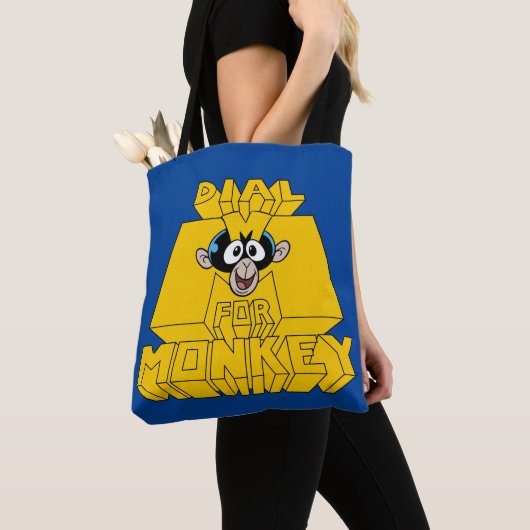 Dexter's Laboratory - Dial M for Monkey Tote Bag (Dichtbij)