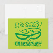 Dexter's Laboratory Face Logo Briefkaart (Voorkant / Achterkant)