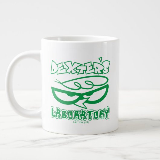 Dexter's Laboratory Face Logo Grote Koffiekop (Links)