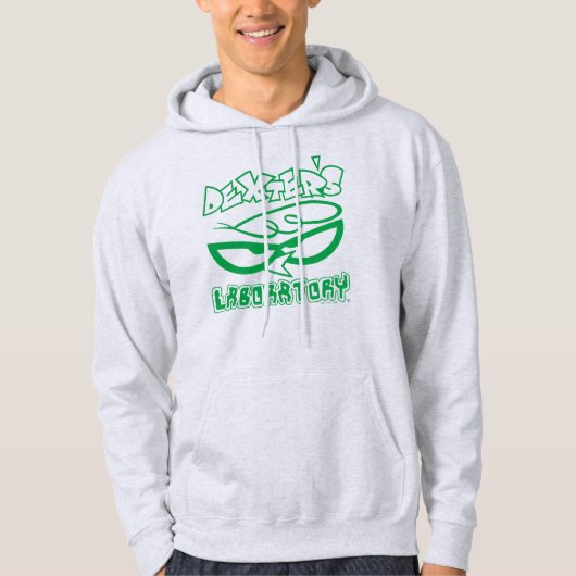Dexter's Laboratory Face Logo Hoodie (Voorkant)