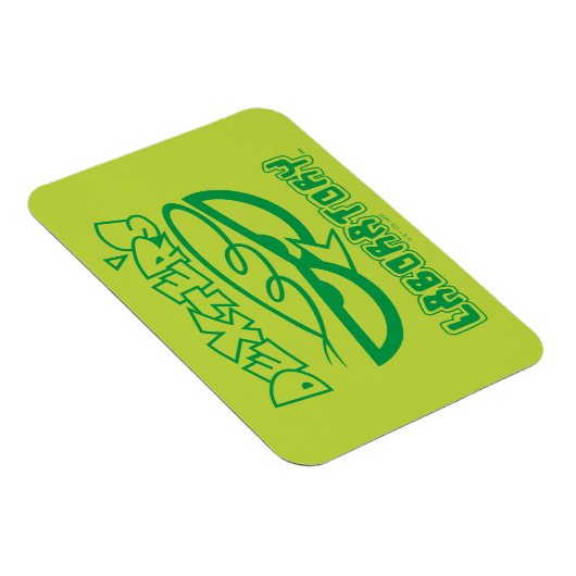 Dexter's Laboratory Face Logo Magneet (Rechterzijde)