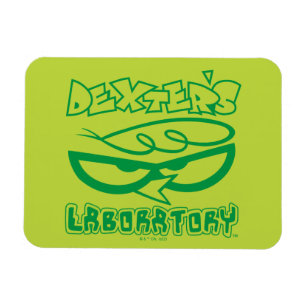 Dexter's Laboratory Face Logo Magneet