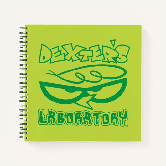 Dexter's Laboratory Face Logo Notitieboek (Voorkant)