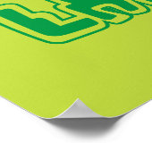 Dexter's Laboratory Face Logo Poster (Hoek)