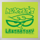 Dexter's Laboratory Face Logo Poster (Voorkant)