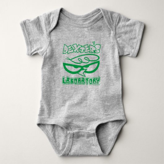 Dexter's Laboratory Face Logo Romper (Voorkant)