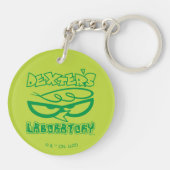 Dexter's Laboratory Face Logo Sleutelhanger (Achterkant)