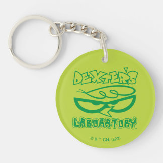 Dexter's Laboratory Face Logo Sleutelhanger