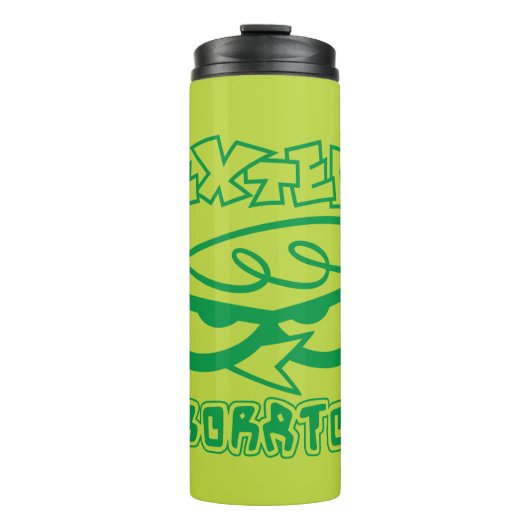 Dexter's Laboratory Face Logo Thermosbeker (Voorkant)