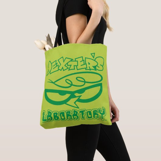 Dexter's Laboratory Face Logo Tote Bag (Dichtbij)