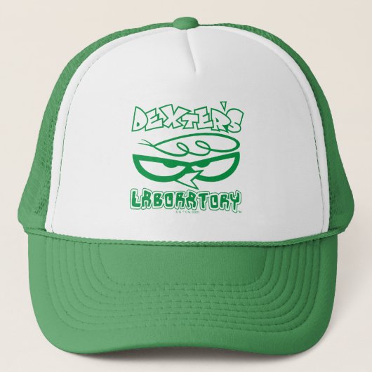 Dexter's Laboratory Face Logo Trucker Pet (Voorkant)