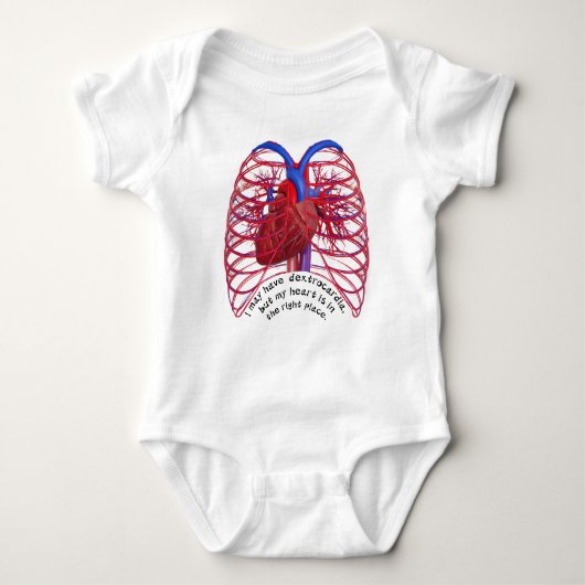 Dextrocardia grap romper (Voorkant)