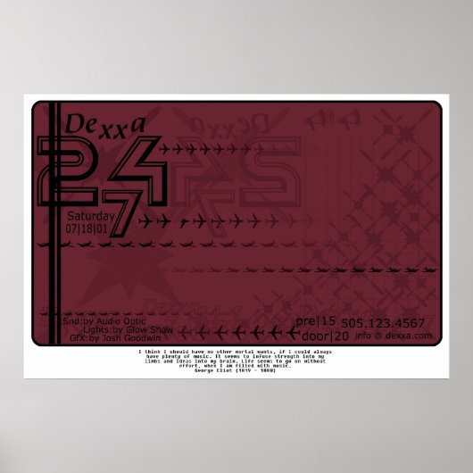 Dexxa Poster (Voorkant)