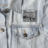 Dey Hussein Ibn El Hussein Vierkante Button 5,1 Cm (In situ)