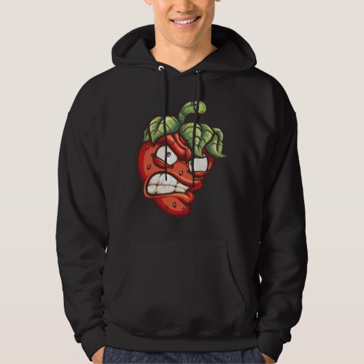 Deze aardbei is zuur hoodie (Voorkant)