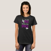 Deze Ace heeft haar Space Cute Trendy Asexual Prid T-shirt (Voorkant volledig)