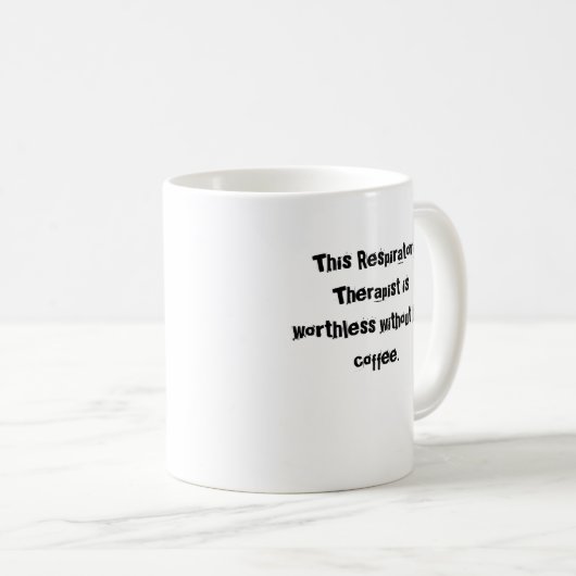 Deze ademhalingstherapie is waardeloos zonder... koffiemok (Voorkant rechts)