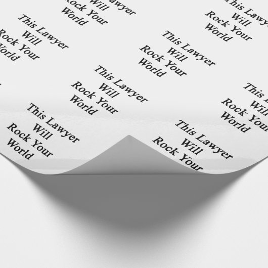 Deze advocaat zal je wereld schelen cadeaupapier (Hoek)