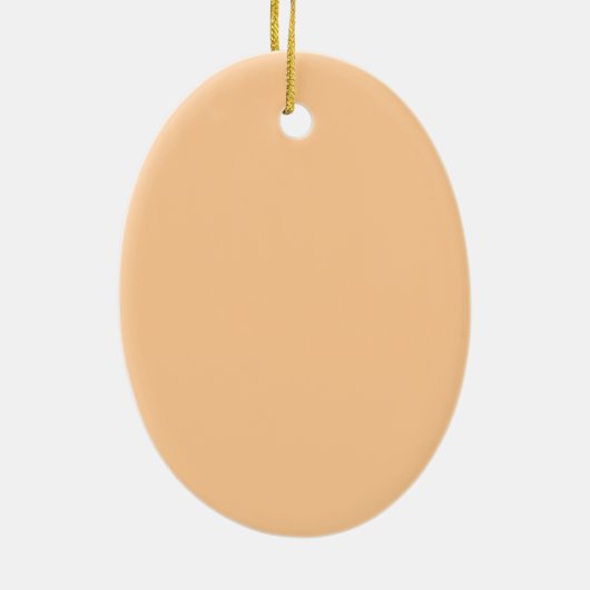 Deze afbeelding van chocolade-kake aanpassen keramisch ornament (Achterkant)