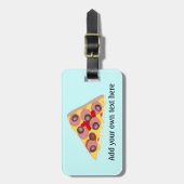 Deze afbeelding van Pizza Slice aanpassen Bagagelabel (Voorkant verticaal)