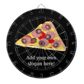 Deze afbeelding van Pizza Slice aanpassen Dartbord (Voorkant)