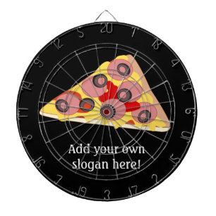 Deze afbeelding van Pizza Slice aanpassen Dartbord
