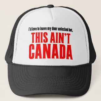 Deze Aint CANADA Trucker Pet