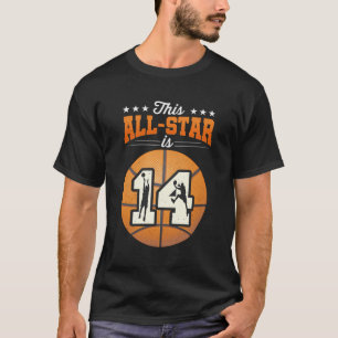Deze All Star is 14 Jaar Oud Jongen Verjaardag 14e T-shirt