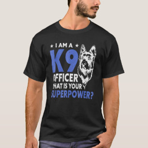 Deze Amerikaanse vlag Duitse Herder Politie Hond m T-shirt