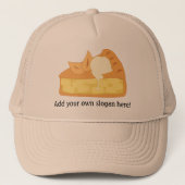 Deze Apple Pie Slice-afbeelding aanpassen Trucker Pet (Voorkant)
