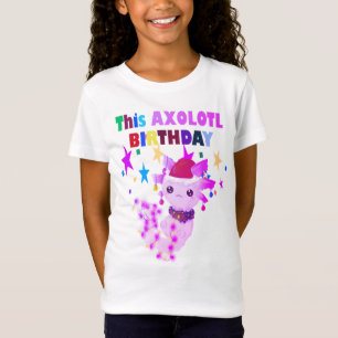 DEZE AXOLOTL BIRTHDAY T-SHIRT