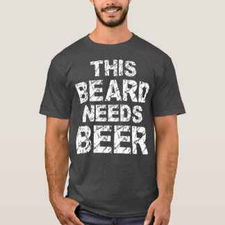 Deze baard heeft behoefte aan bijenkracht. t-shirt