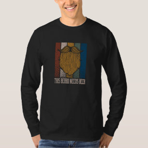 Deze baard heeft bierdrinkende humor nodig Drinkbe T-shirt